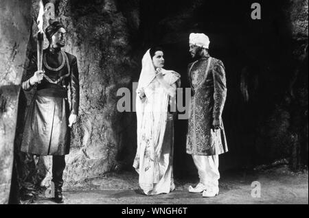 Das Indische Grabmal Jahr: 1959 West Deutschland Regie: Fritz Lang Debra Paget, Walter Reyer Stockfoto