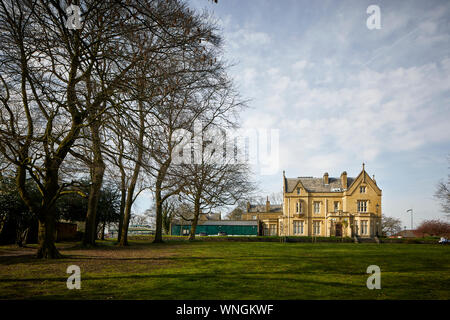 Tameside Ryecroft Hotel Manchester Rd, Audenshaw, wunderschönes denkmalgeschütztes civic Gebäude gespendet, um die Menschen in Audenshaw durch Austin Hopkinson im 19. Stockfoto