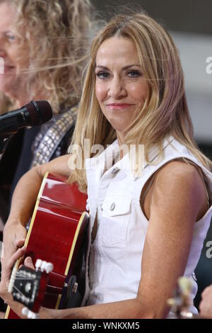 Sheryl Crow auf der Today Show 9/6/2019, Foto von John Barrett/PHOTOlink Stockfoto