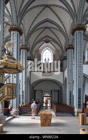 BONN, Deutschland - ca. August 2019: Namen Jesu Kirche (Kirche der Name Jesus) alte katholische Pfarrkirche Stockfoto