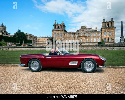 1957 Ferrari 250 GT LWB California Spyder Prototyp im Salon Prive Blenheim Palace 2019 Stockfoto