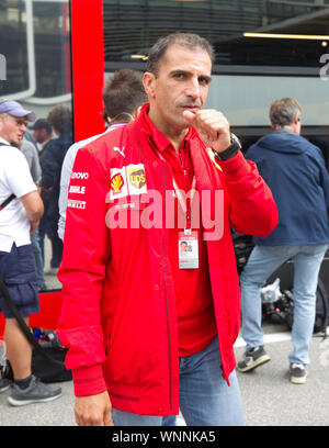 Monza, Italien. 06 Sep, 2019. Monza, Italien - September 06, 2019: FIA Formula One World Championship, Grand Prix von Italien mit Marc Gene | Verwendung der weltweiten Kredit: dpa/Alamy leben Nachrichten Stockfoto