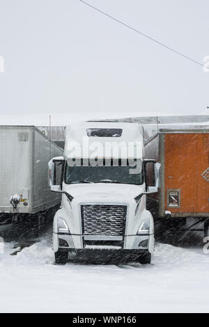 Lkw-teile, Volvo Peterbilt Stockfoto