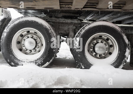 Lkw-teile, Volvo Peterbilt Stockfoto