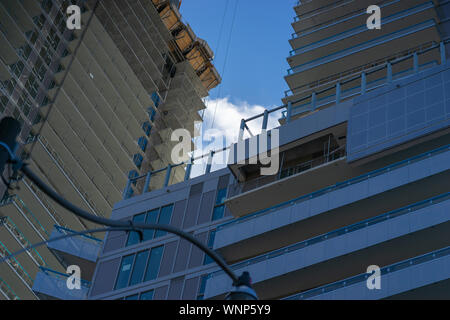 Toronto verändert sich sehr schnell. Es scheint wie neue Gebäude täglich Pop. Stockfoto