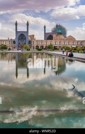 Shah Moschee, Naghsh-e Jahan Square, Isfahan, Provinz Isfahan, Iran Stockfoto