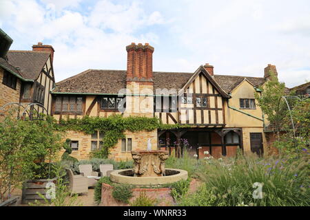 Astor-flügel Hof, Hever Castle, Hever, Edenbridge, Kent, England, Großbritannien, USA, UK, Europa Stockfoto