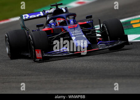 Monza, Italien. 06 Sep, 2019. #26 Daniil Kvyat Toro Rosso Honda. GP Italien, Monza 5-8 September 2019 Monza 06/09/2019 GP Italia Formel 1 Meisterschaft 2019 Foto Federico Basile/Insidefoto Credit: insidefoto Srl/Alamy leben Nachrichten Stockfoto