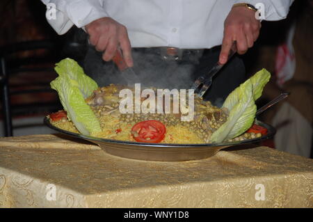 Typische beduinenteller Stockfoto