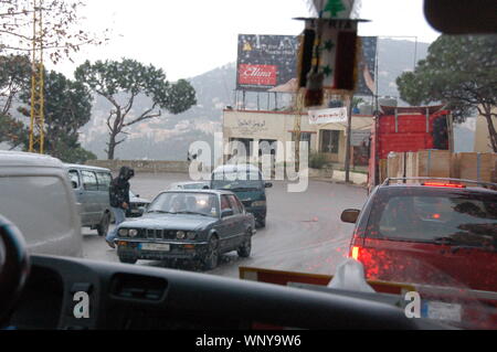 Straßen von Beirut Stockfoto