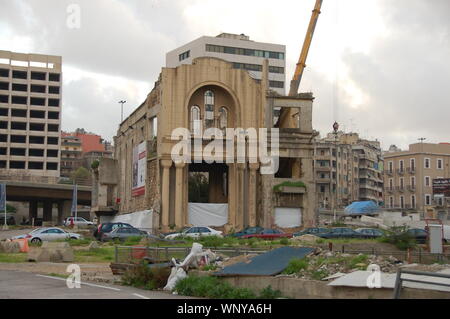 Gebäude in Beirut Stockfoto