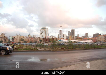 Gebäude in Beirut Stockfoto