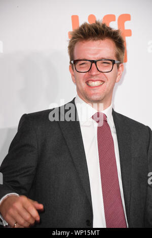 Toronto, Ontario, Kanada. 6. Sep 2019. RAINN WILSON besucht 'Blackbird' Premiere während der 2019 Toronto International Film Festival in der Roy Thomson Hall am 6. September 2019 in Toronto, Kanada Quelle: Igor Vidyashev/ZUMA Draht/Alamy leben Nachrichten Stockfoto