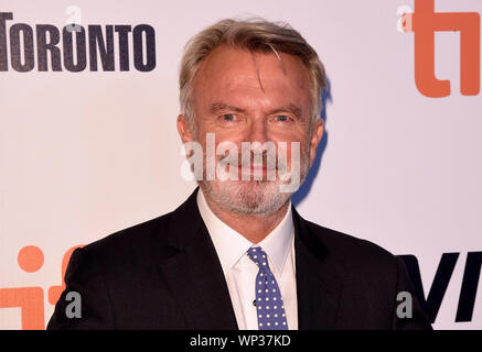 Toronto, Kanada. 06 Sep, 2019. TORONTO, ONTARIO - SEPTEMBER 06: Sam Neill besucht die 'Blackbird' Premiere während der 2019 Toronto International Film Festival in der Roy Thomson Hall am September 06, 2019 in Toronto, Kanada. Foto: imageSPACE/MediaPunch Credit: MediaPunch Inc/Alamy leben Nachrichten Stockfoto