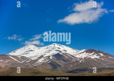 Berglandschaft, Takht-e Soleyman, West Aserbaidschan, Iran Stockfoto