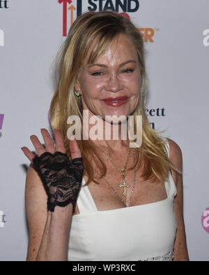 Beverly Hills, USA. 06 Sep, 2019. Melanie Griffith nimmt an der Farrah Fawcett's Foundation' Tex-Mex Fiesta' ehren Marcia Cross im Wallis Annenberg Center für Darstellende Künste in Beverly Hills, Kalifornien, am 6. September 2019. Credit: Foto Access/Alamy leben Nachrichten Stockfoto