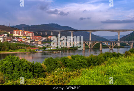 Blick auf das Tal des Flusses Douro Stockfoto