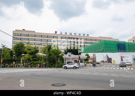 Seoul, Südkorea - 01. September 2019: Korea University Anam Krankenhaus Stockfoto