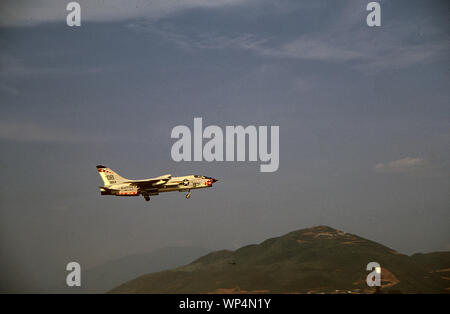 Vietnam-Krieg/Vietnam Krieg - USMC United States Marine Corps Vought F-8E Crusader Stockfoto