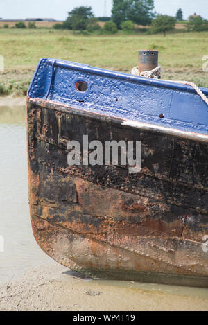 Altes Schiff in Faversham Kent Stockfoto