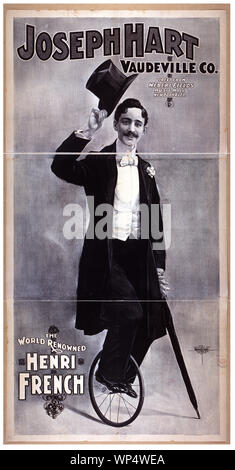 Joseph Hart Vaudeville Co. direkt von Weber & Felder Music Hall, New York City. Stockfoto
