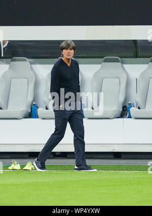 Hamburg, Deutschland. 06 Sep, 2019. DFB-headcoach Joachim Jogi Löw, Löw, DEUTSCHLAND - NIEDERLANDE 2-4 Fußball Euro 2021 Qualifikation Saison 2019/2020, EM-Qualifikation Gruppe C Hamburg, Deutschland, September 06, 2019. © Peter Schatz/Alamy leben Nachrichten Stockfoto