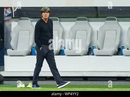 Hamburg, Deutschland. 06 Sep, 2019. DFB-headcoach Joachim Jogi Löw, Löw, DEUTSCHLAND - NIEDERLANDE 2-4 Fußball Euro 2021 Qualifikation Saison 2019/2020, EM-Qualifikation Gruppe C Hamburg, Deutschland, September 06, 2019. © Peter Schatz/Alamy leben Nachrichten Stockfoto