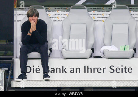 Hamburg, Deutschland. 06 Sep, 2019. DFB-headcoach Joachim Jogi Löw, Löw, DEUTSCHLAND - NIEDERLANDE 2-4 Fußball Euro 2021 Qualifikation Saison 2019/2020, EM-Qualifikation Gruppe C Hamburg, Deutschland, September 06, 2019. © Peter Schatz/Alamy leben Nachrichten Stockfoto