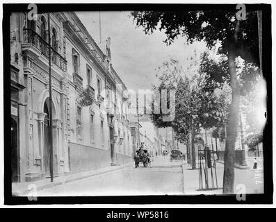 KNOX, PHILANDER C. BESUCH IN MITTELAMERIKA UND DER KARIBIK. Blick in den Hauptstädten, etc., der geplanten Route. CARACAS, Venezuela Stockfoto