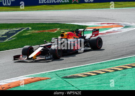 Monza, Italien. 07 Sep, 2019. 23 ALEX ALBON während des Grand Prix Heineken Italien 2019 - Samstag - Qualifikationen - Formel 1 Meisterschaft - Credit: LPS/Alessio Marini/Alamy leben Nachrichten Stockfoto