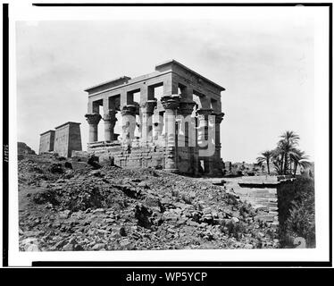 Kiosk des Kaiser Trajan (Pharaoh's Bett) Stockfoto