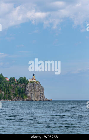 Split Rock Leuchtturm am Lake Superior Stockfoto