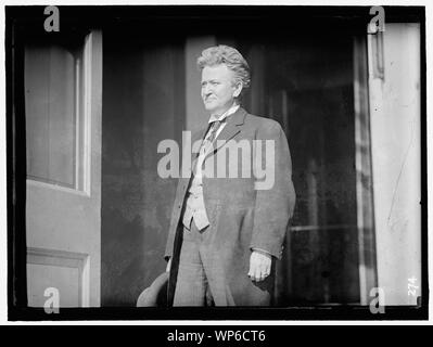 LAFOLLETTE, Robert M. REP. 1885-1891; Gouverneur von Wisconsin, 1901-1906; SENATOR, 1906-1925 Stockfoto