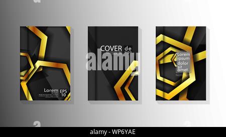 Vektor Sammlung von Buch Hintergründe für Broschüren, Prospekte, Faltblätter, Poster vorlagen. Abbildung: eps vektor design 10. Stock Vektor