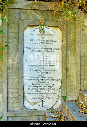 Trafalgar Friedhof in das britische Überseegebiet Gibraltar. UK. Stockfoto