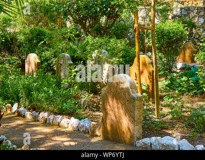 Trafalgar Friedhof in das britische Überseegebiet Gibraltar. UK. Stockfoto