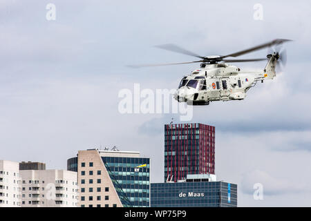 ROTTERDAM, Niederlande. 06 Sep, 2019. Wereldhavendagen 2019, Demonstration der Royal Dutch Marines während des Wereldhavendagen Credit: Pro Schüsse/Alamy leben Nachrichten Stockfoto