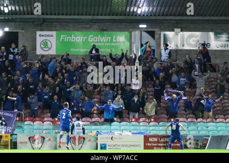 September 2nd, 2019, Cork, Irland - Liga Irlands Premier Division übereinstimmen: Cork City FC vs FC Waterford Stockfoto