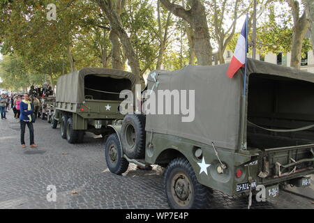 Freitag, 6. September 2019, zum 75. Jahrestag der Befreiung von Niort Stockfoto