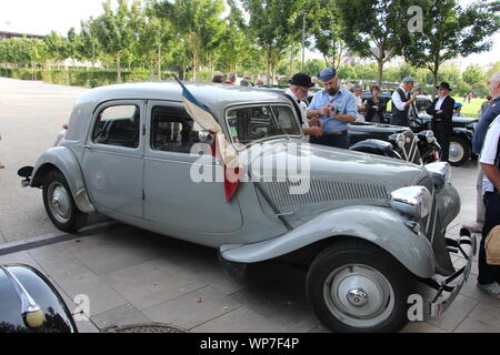 Freitag, 6. September 2019, zum 75. Jahrestag der Befreiung von Niort Stockfoto