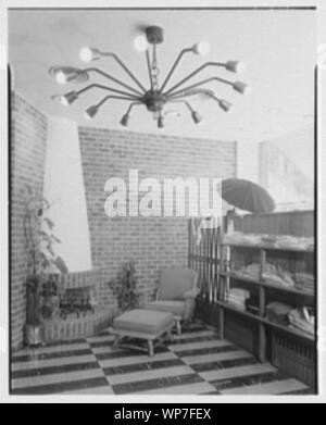 Leder & Tweed, Business bei 575 Madison Ave., New York City. Stockfoto