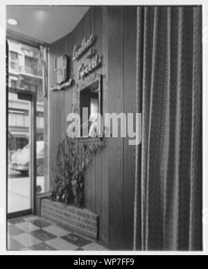 Leder & Tweed, Business bei 575 Madison Ave., New York City. Stockfoto