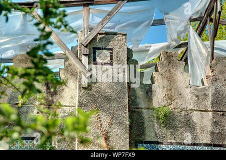 Paris, Nogent-sur-Marne, Bois de Vincennes, Jardin d'Agronomie tropicale Stockfoto