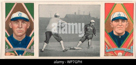 Lee Tannehill/Harry Herr, Chicago White Sox, Baseball card Portrait Stockfoto