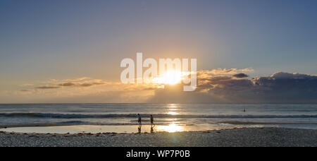 Papamoa Beach am frühen Morgen NSW South Coast Stockfoto