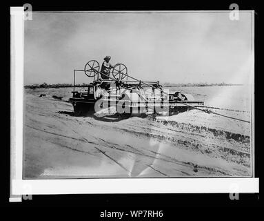 Nivellierung der Boden durch Dampf. Peru Stockfoto