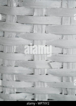 Detail eines weißen Holzmöbeln Textur Stockfoto