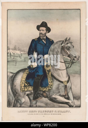 Lieut. Genl. Ulysses S. Grant: Allgemeine in Chief der Armeen der Vereinigten Staaten Stockfoto