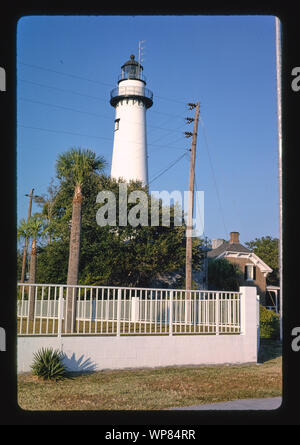 Leuchtturm Museum, St. Simons Island, Georgia Stockfoto