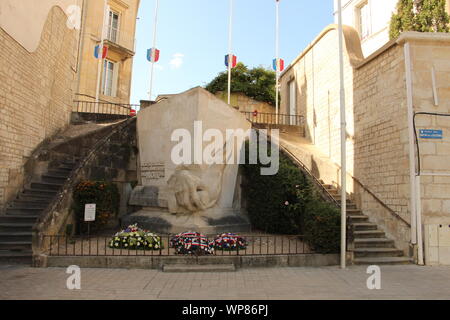 Freitag, 6. September 2019, zum 75. Jahrestag der Befreiung von Niort Stockfoto